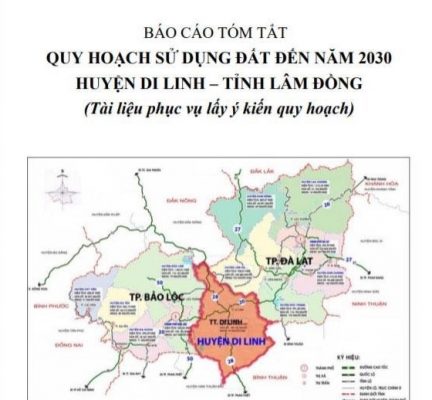 xem quy hoạch DI Linh